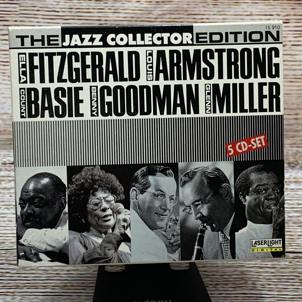 Armstrong Miller Goodman Basie Fitzgerald – The Jazz Collector Ed [1989‎ 5 CD]